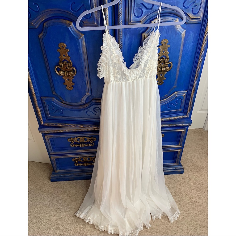 Vintage Tosca Lingerie 1960 White Bridal Small USA - Picture 3 of 3